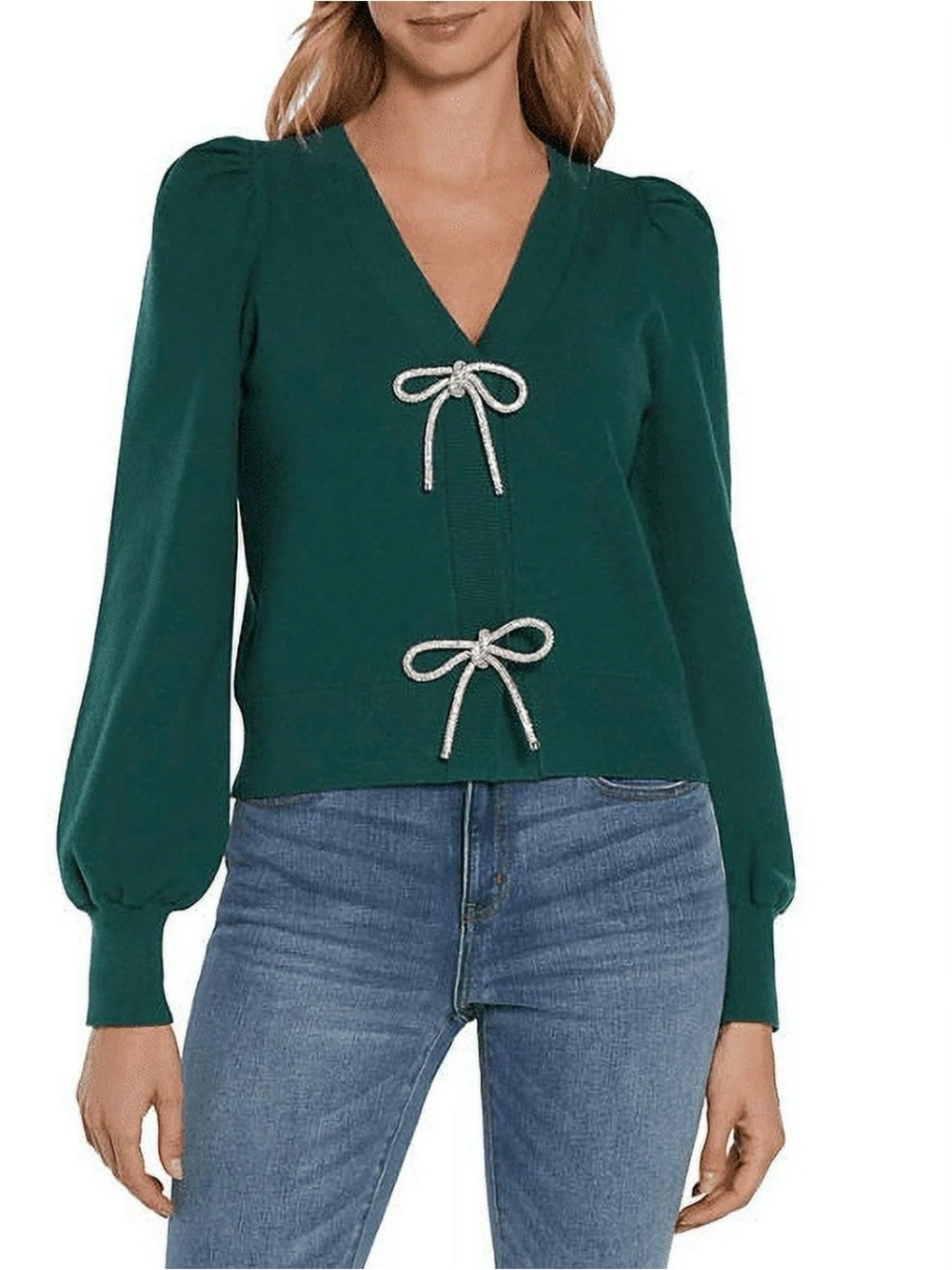 NWT Express Women's Bow Cardigan